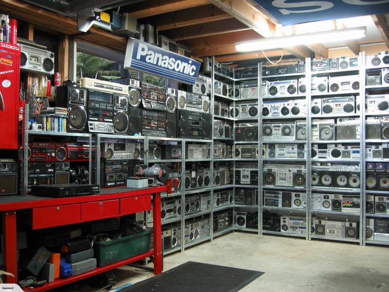 Illustration for article titled This Incredible Collection of 400 Vintage Boomboxes Is Up For Sale
